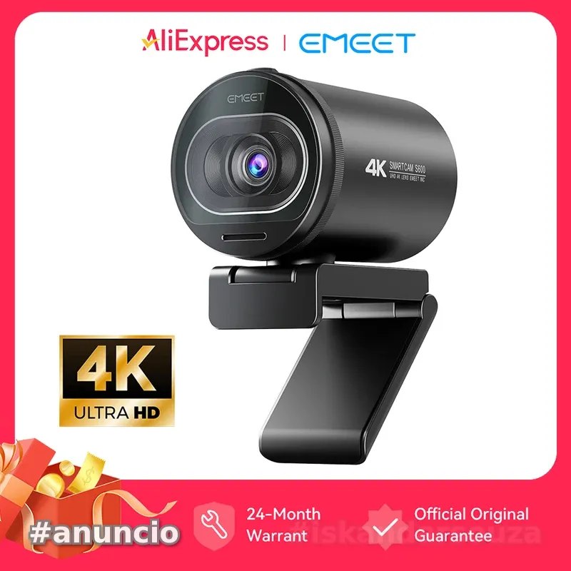 Webcam Emeet S600 Smartcam 4K 30FPS / FHD 60FPS