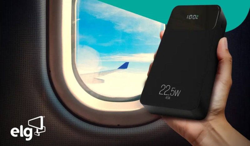 Power Bank Pro 20000mAH ELG PB200BK, Bateria Portátil