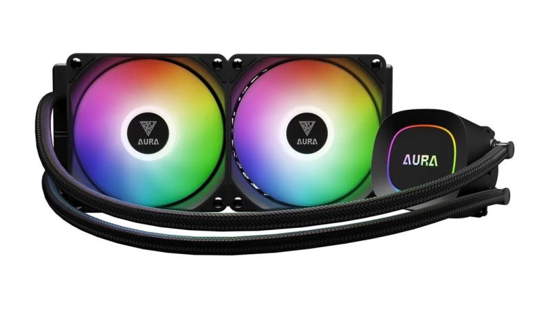 Water Cooler Gamdias Aura Gl240 Lite Preto ARGB