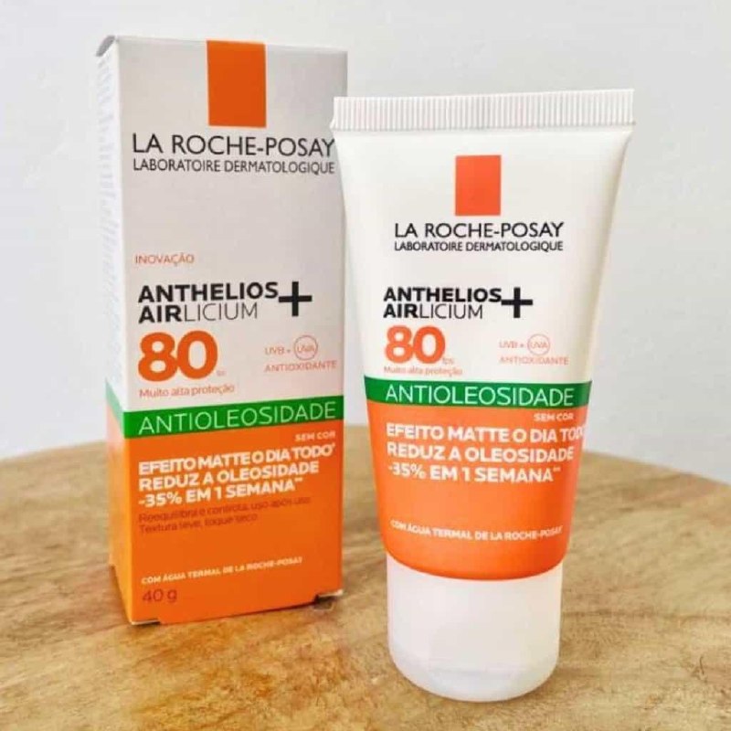 Protetor Solar Facial FPS 80, La Roche-Posay Anthelios Airlicium+ 40g
