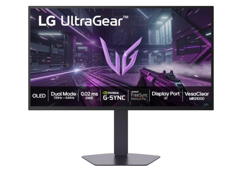 Monitor LG OLED UltraGear™ 27GX790B-B 27", 540Hz Dual-Mode, QuadHD, 0.02ms