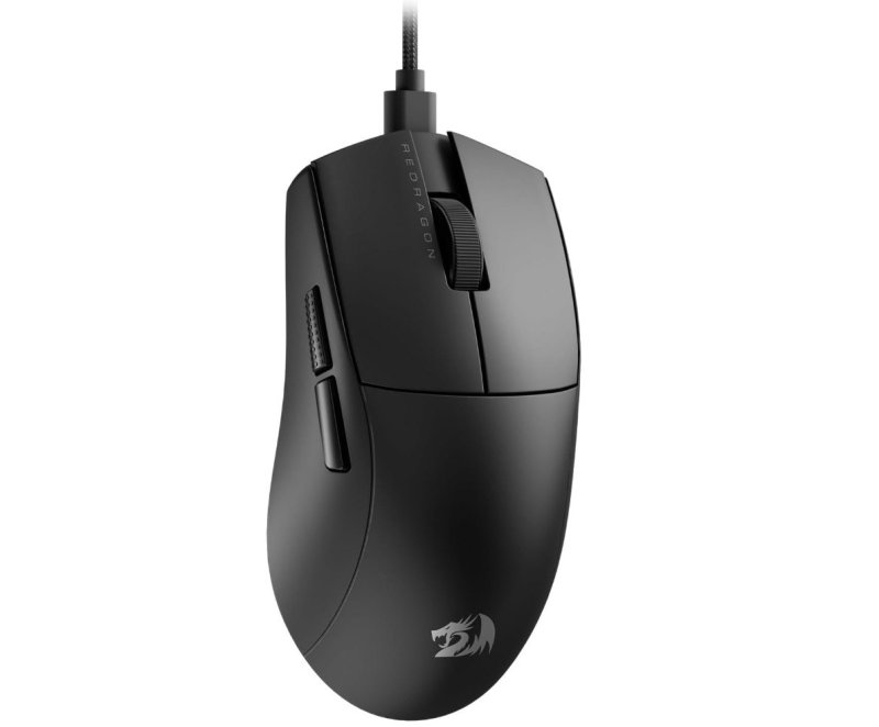 Mouse Gamer Redragon K1ng 1K Preto PAW3327 de 12400DPI