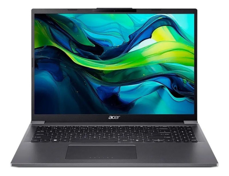 Notebook Acer A16-71m-55h0 Core Ultra 5 512 SSD Wuxga Cinza/aço
