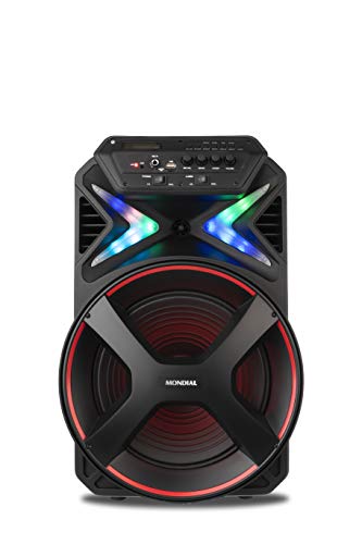 Caixa Amplificada MONDIAL Connect Lights 400W RMS