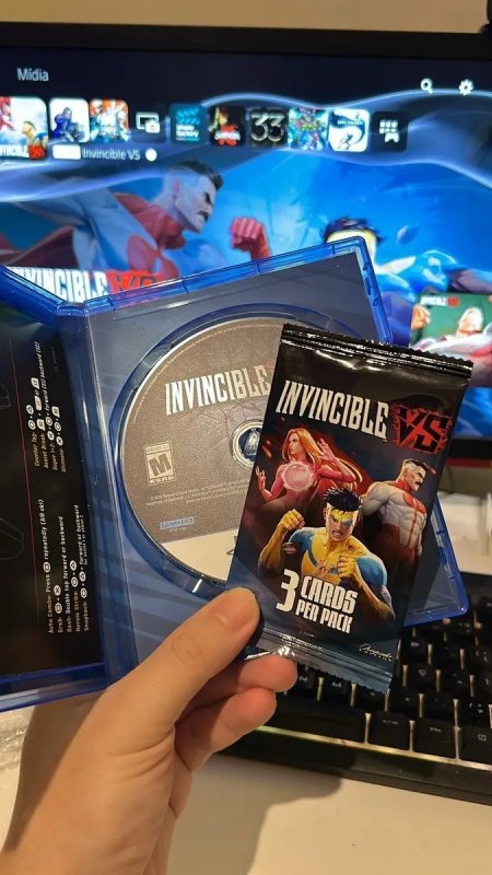 Invincible Vs Ps5 Midia Fisica