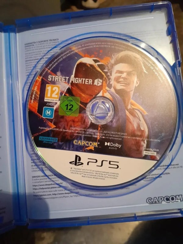 Street Fighter 6 Ps5 Midia Fisica + Frete Grátis