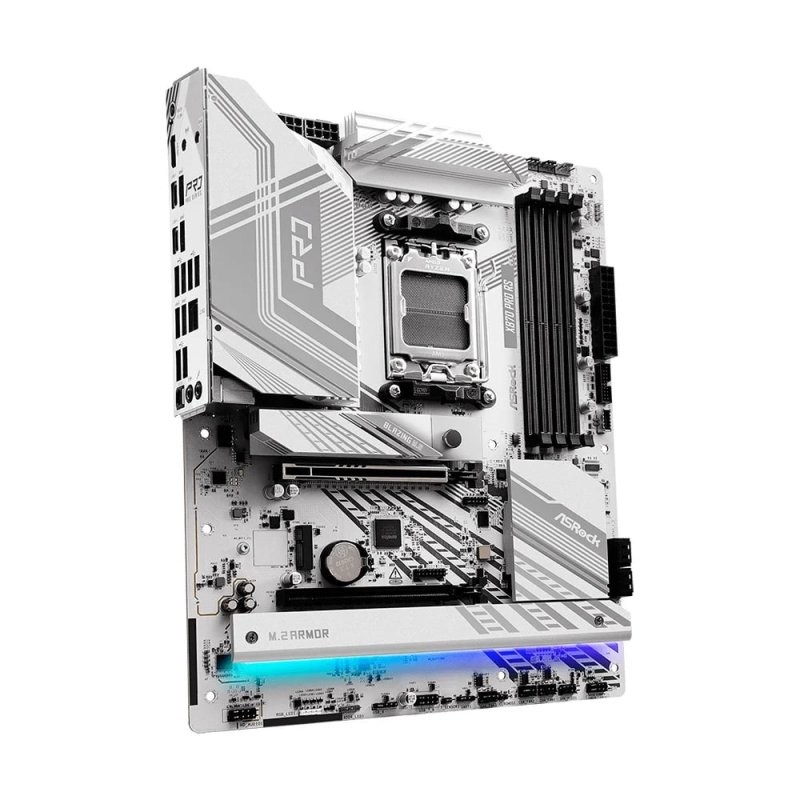 Placa-Mãe ASRock X870 Pro RS, Ryzen AM5 X870, ATX, DDR5