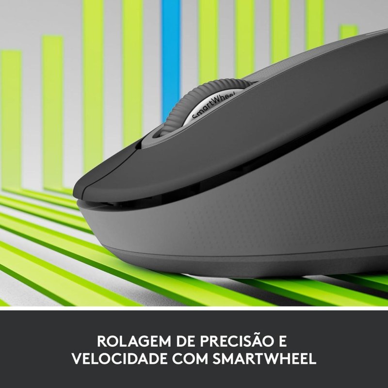 Mouse sem Fio Logitech Signature M550 L Grafite