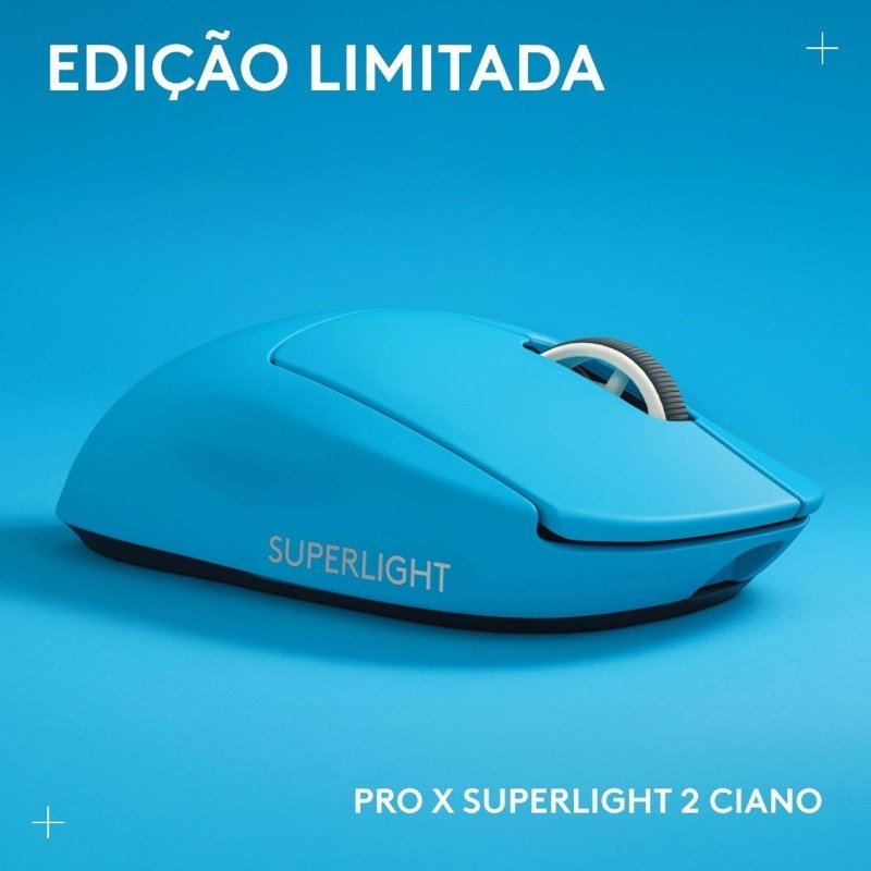 Mouse Gamer Sem Fio Logitech G PRO X SUPERLIGHT 2 com Tecnologia LIGHTSPEED Ultraleve
