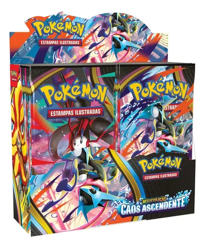 36 pacotes de Pokémon TCG Caos Ascendente