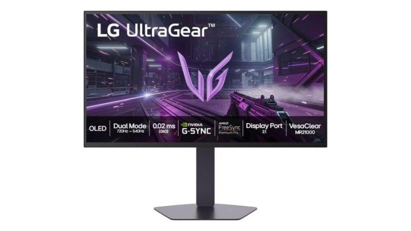 Monitor LG OLED UltraGear™ 27GX790B-B 27", 540Hz Dual-Mode, QuadHD, 0.02ms