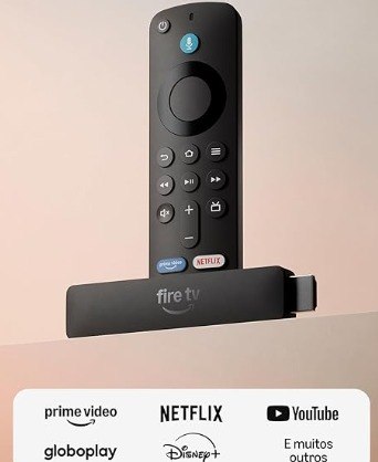 Fire TV Stick HD (geração mais recente) USB-C WiFi 6
