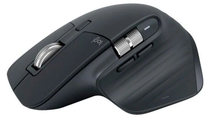Mouse sem fio Logitech Mx Master 3s Bluetooth Edition Conexão por Bluetooth