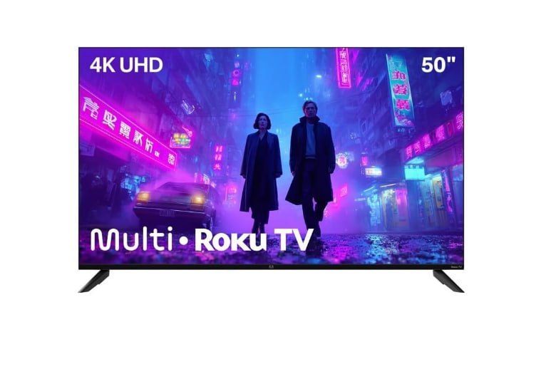 Smart TV 50" Roku Multi 4K