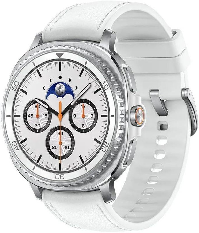 Smartwatch Samsung Galaxy Watch8 Classic 46mm, LTE, Galaxy AI — Branco