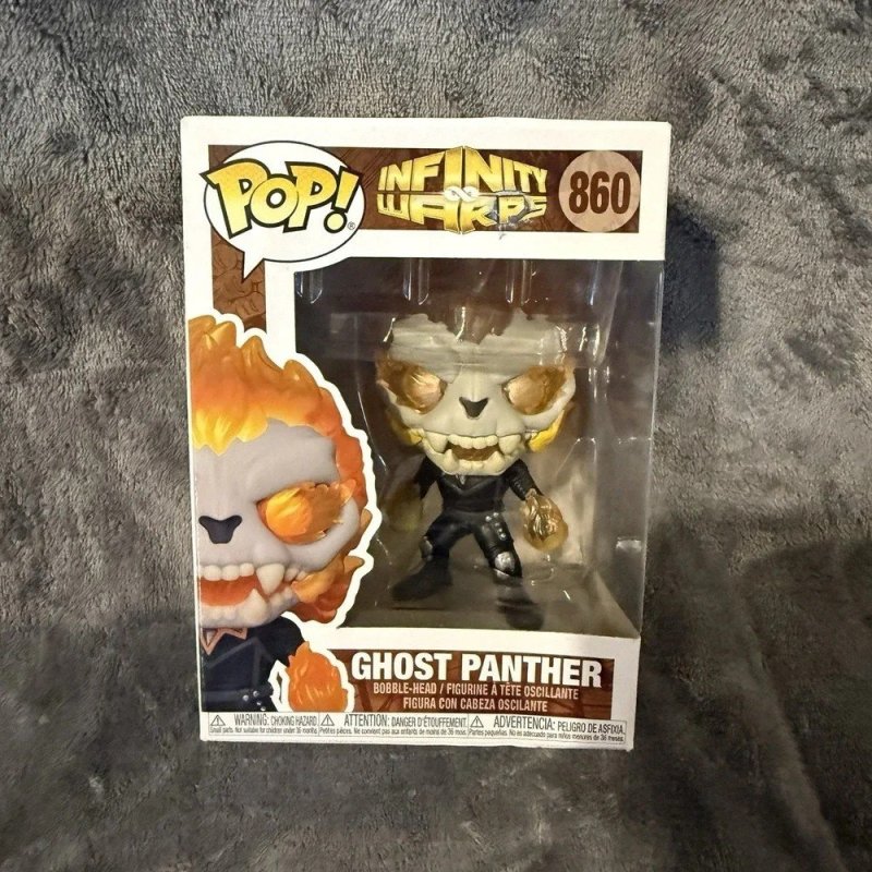 Pop Marvel Infinity Warps Ghost Panther Vinyl Figure + Frete Grátis