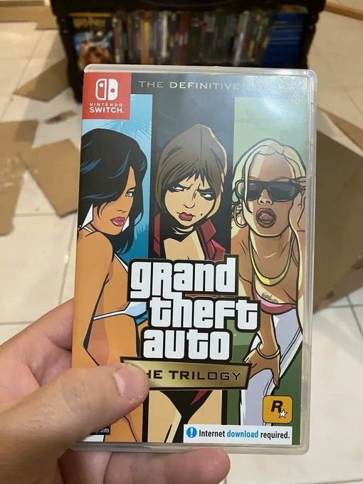 Grand Theft Auto: The Trilogy - The Definitive Edition - Nintendo Switch + Frete Grátis
