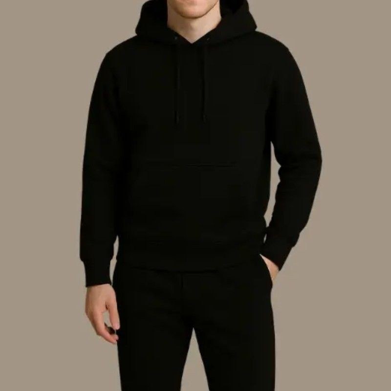 Conjunto Calça E Blusa De Moletom Liso Masculino Unissex