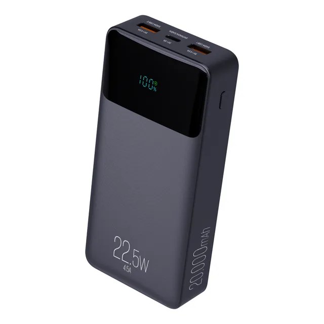 Power Bank Pro 20000mah ELG Pb200bk, Bateria Portátil Universal, Carga Rápida