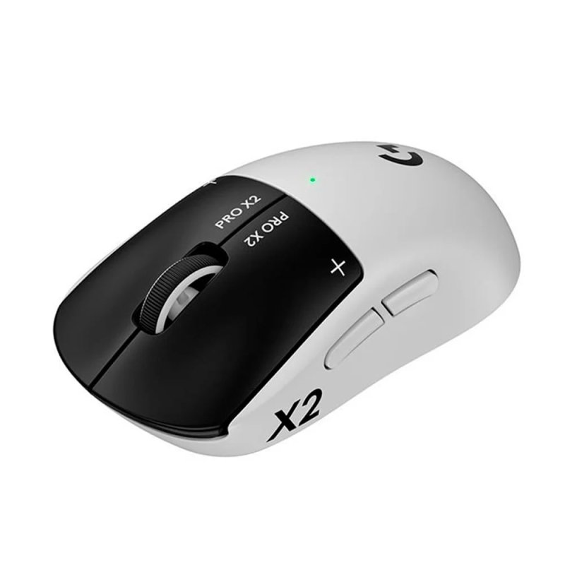 Mouse Gamer Sem Fio Logitech G PRO X2 SUPERSTRIKE LIGHTSPEED, 61 g, Cliques Táteis Personalizáveis