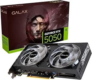 GPU NV RTX5050 8GB BLACK GF 1-CLICK OC TECLAB LITE 128BITS GDDR6 GALAX