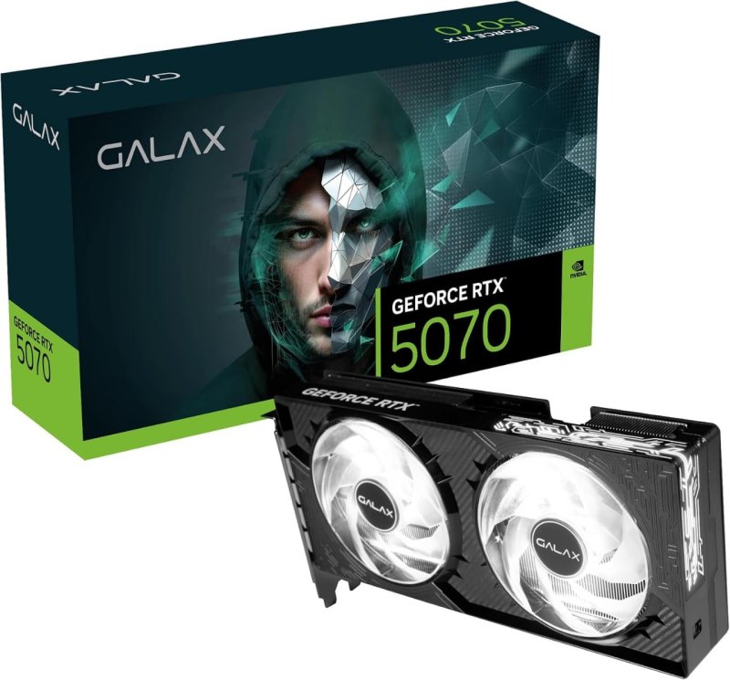 Placa de Video GALAX GeForce RTX 5070, 12GB, GDDR7