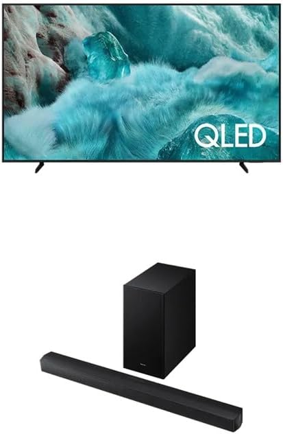 Samsung Combo Vision AI TV 55" QLED 4K Q7F + Soundbar HW-B450F + Frete Grátis