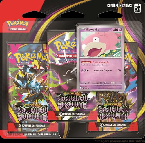 Pack de blisters Pokémon TCG Escuridão Absoluta