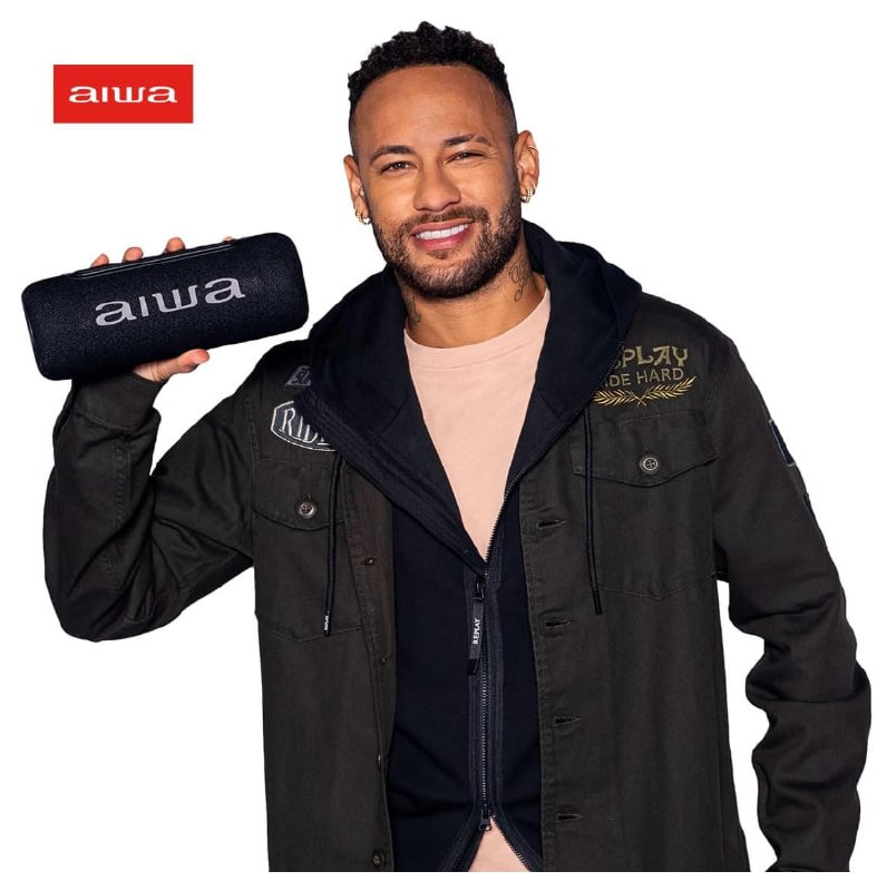 Caixa de Som Speaker Aiwa Sp-05-Lb 30W Bluetooth IPX5