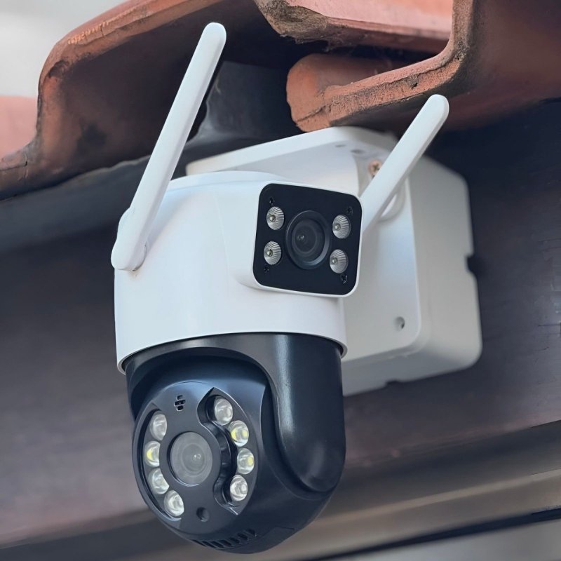 Câmera Segurança Ip Externa Wifi A28 App Icsee À Prova Dágua + Frete Grátis