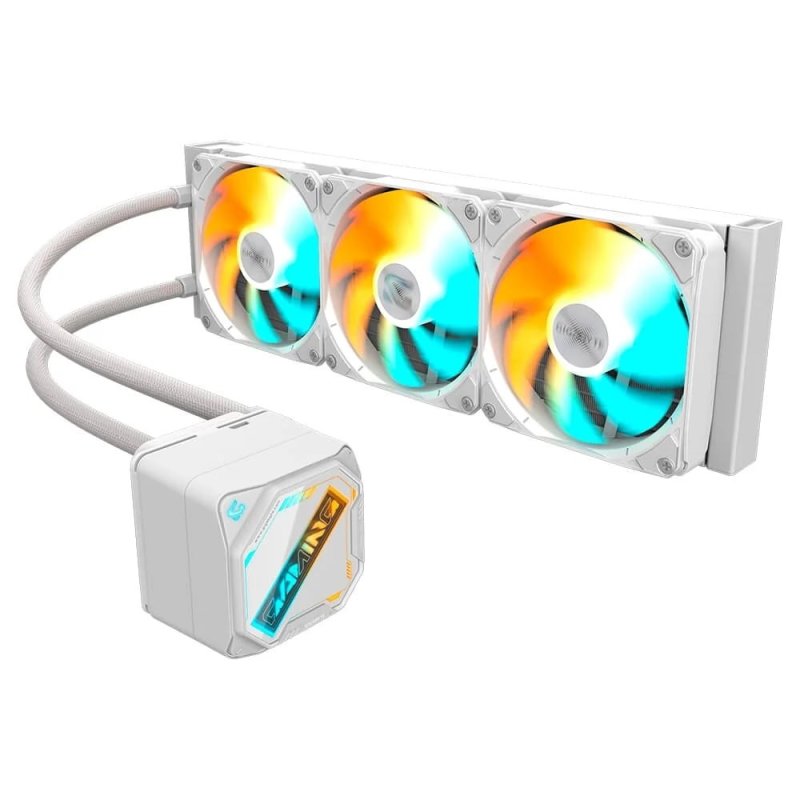 Water Cooler Gigabyte Gaming 360, RGB, 360mm, AMD e Intel, Branco