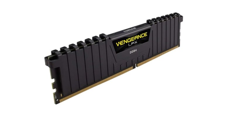 Memória DDR4 16GB PC3200 Vengeance LPX Preto CMK16GX4M1E3200C16 CORSAIR