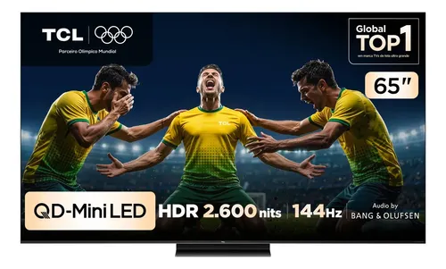 Smart TV TCL 65" QLED 4K