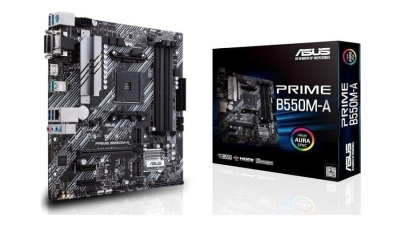 Placa Mãe ASUS PRIME B550M-A AM4