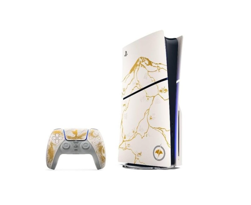 Pack do console PlayStation 5 – Edição Limitada Ouro - Ghost of Yōtei
