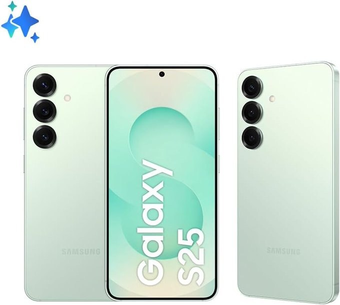 Smartphone Samsung Galaxy S25 (256GB) (Verde) + Frete Grátis