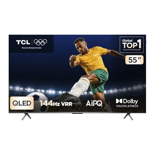 Smart TV TCL 55 Polegadas QLED 4K P8K