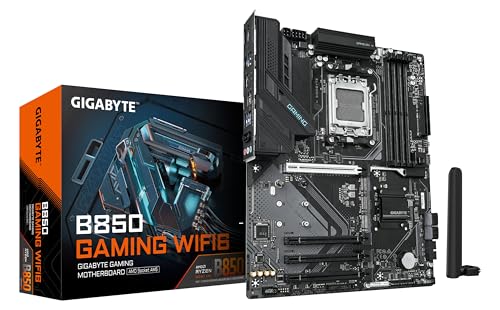 Placa Mãe Gigabyte B850 GAMING WIFI6 (AM5/4xDDR5/HDMI/DP/M.2/USB 3.2)