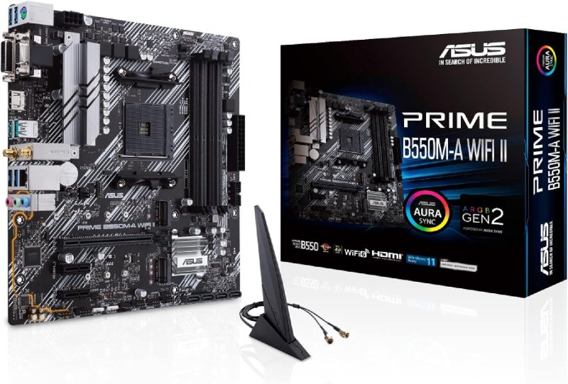 PLACA MAE ASUS PRIME B550M-A WIFI II AM4