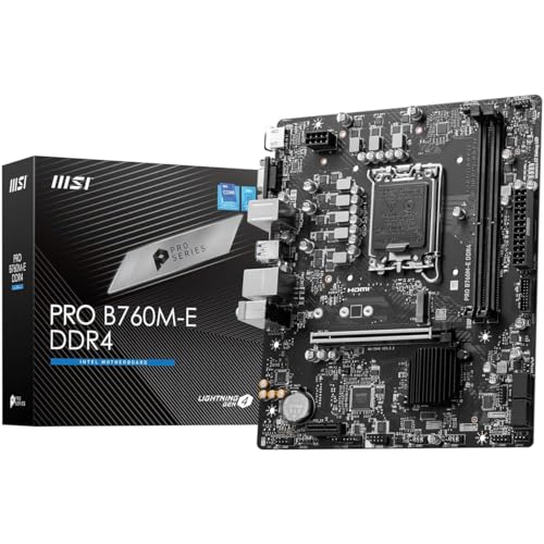 Placa Mãe MSI PRO B760M-E DDR4