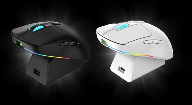 Mouse Gamer Sem Fio Magnus Mo421 Com Base de Carregamento, Sensor PMW3325