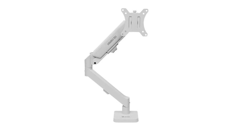 Suporte Articulado Para Monitor 13 a 32 Pistão a Gás Ajustável Zinnia Nimbo 110 Branco