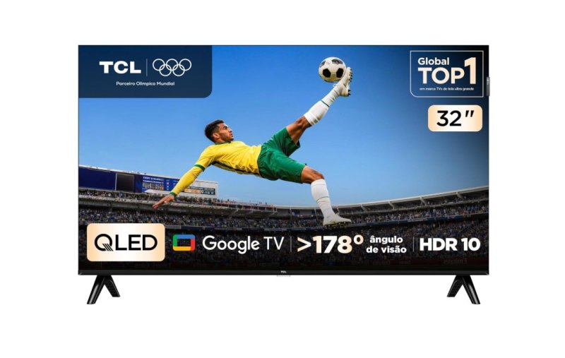TCL Smart TV 32 Polegadas HD QLED