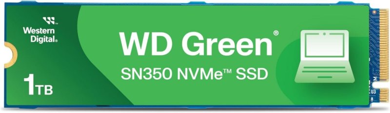 SSD M.2 2280 Western Digital Green SN350 1TB NVME
