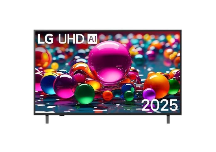 Smart TV LG UHD 50 polegadas UA75, Processador α7 AI Ger 8, HDR10 Pro, webOS 25
