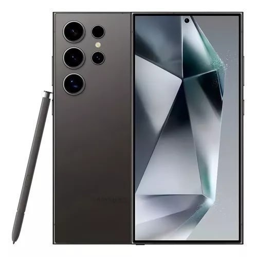Smartphone Samsung Galaxy S24 Ultra, Galaxy AI, Selfie de 12MP, Tela de 6.8" 1-120Hz, 256GB, 12GB RAM Titânio Preto