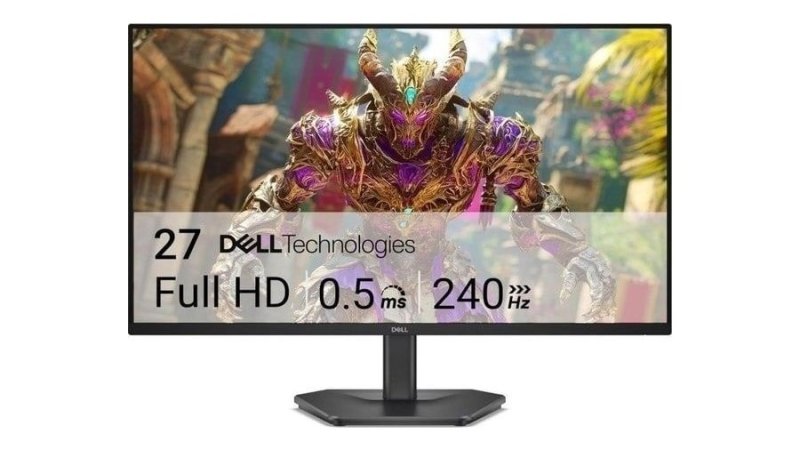 Monitor Dell 27" Full HD 240Hz IPS, 99% sRGB