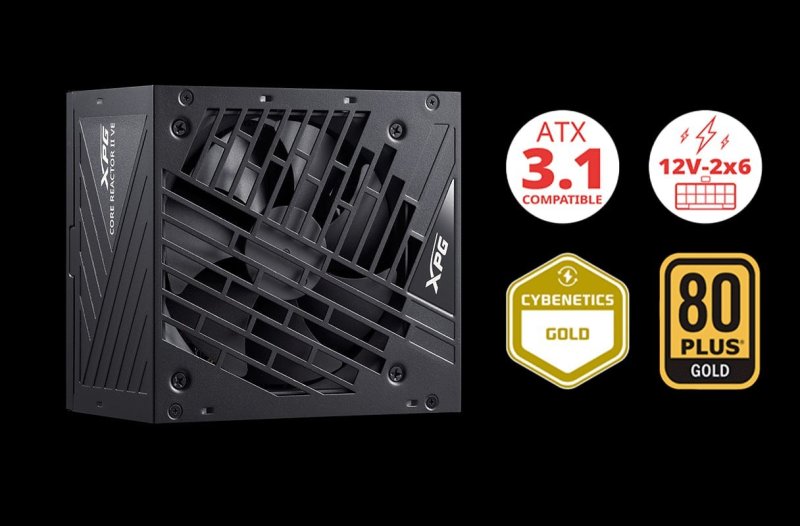 Fonte XPG Core Reactor Ii Ve 850W Fonte de Alimentação ATX