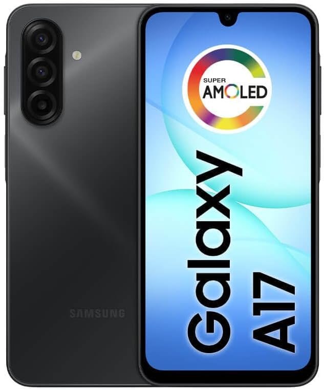 Samsung Galaxy A17 - 128GB 4GB RAM - Câmera 50MP - Preto