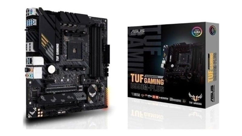Placa-Mãe ASUS TUF Gaming B550M-PLUS AM4 mATX